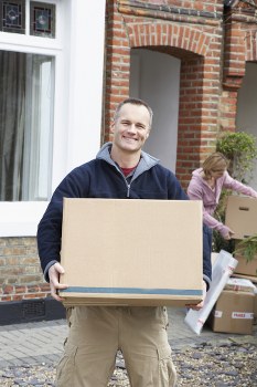 Man and van service helping with a local move in West Kensington