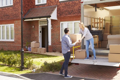 Removal van service for local moves in West Kensington