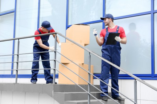 Careful packing and loading for a West Kensington apartment relocation