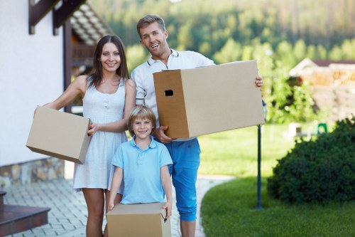Local van transport for flat moves and deliveries in West Kensington