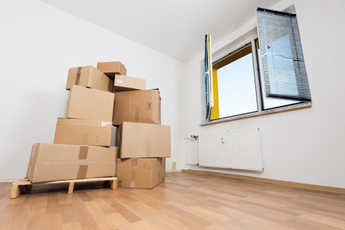 Local movers planning access and parking for a West Kensington property