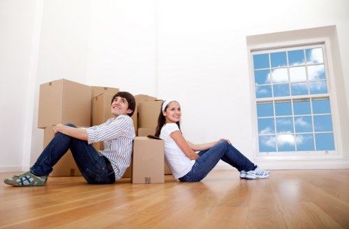 Careful packing and furniture protection for West Kensington removals