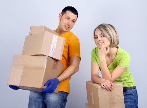 Local removals crew organising loading and transport for a West Kensington move