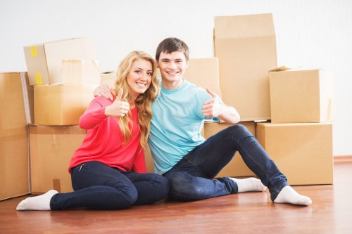 Secure and careful removals service in West Kensington