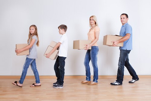 Secure storage service for furniture and boxes in West Kensington